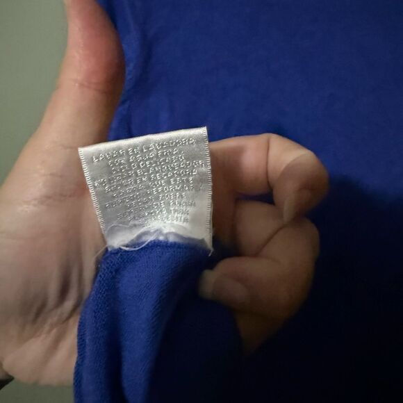 Worthington Turtleneck Long Sleeve Sweater Royal Blue Size Large - Picture 7 of 7